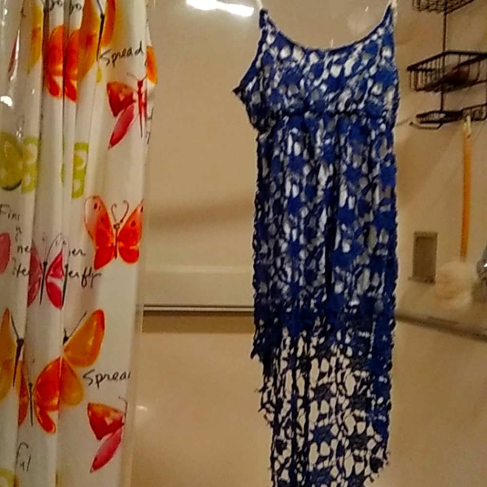 Lace High Low Dress  (J-L)